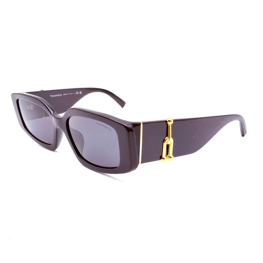 【美品】Tiffany ティファニー　ハードウェア　スクエア　サングラス　Y2K