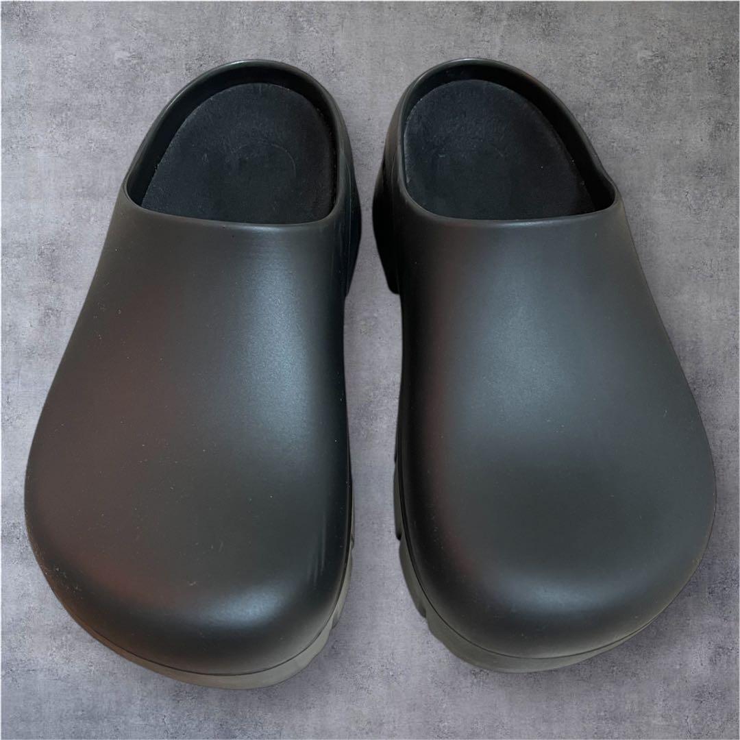 【しのみーさま専用】BIRKENSTOCK ブラック サボサンダル 38
