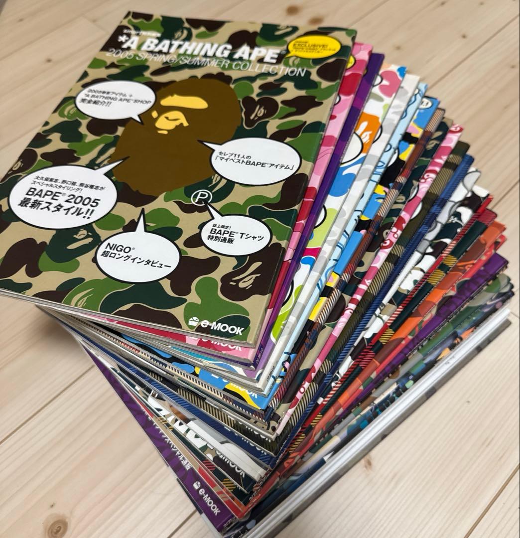A BATHING APE ムック本　29冊 付録なし