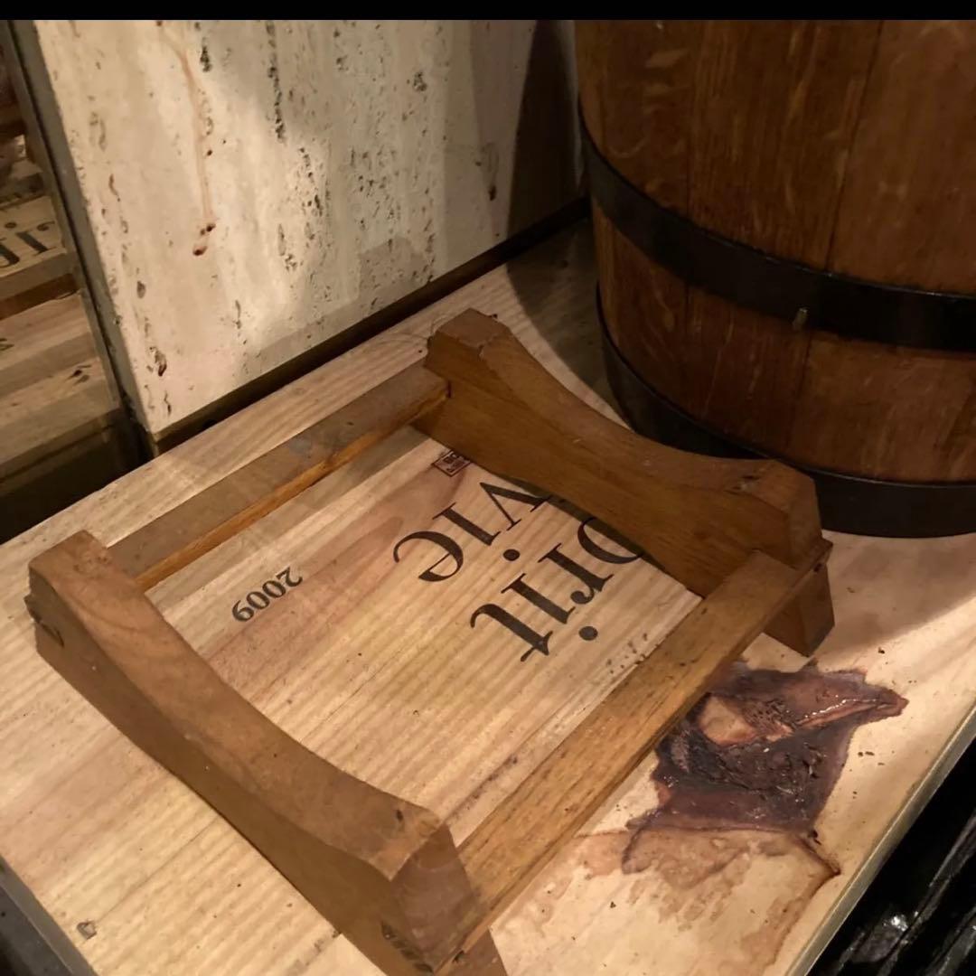 ボジョレー　樽　5L JAL販売　　台付き　ワイン樽