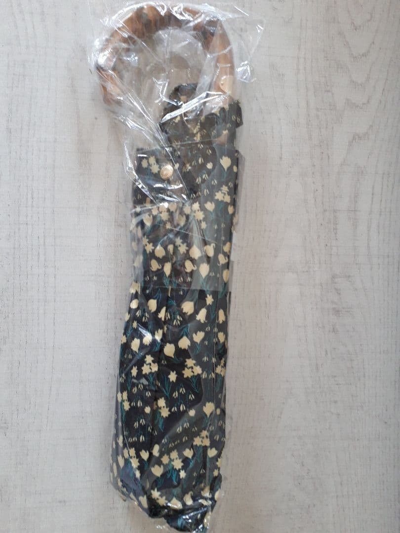 新品未使用　折り畳み傘　マッキントッシュフィロソフィー　バンブー　花柄　晴雨兼用
