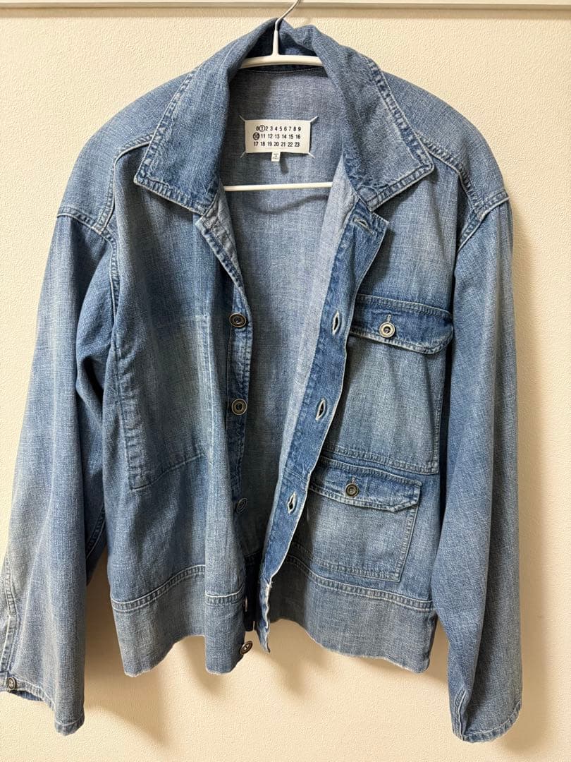 Maison Margiela デニムジャケット ライトブルー サイズ10