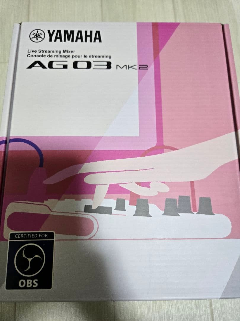 YAMAHA AG03mk2 ホワイト