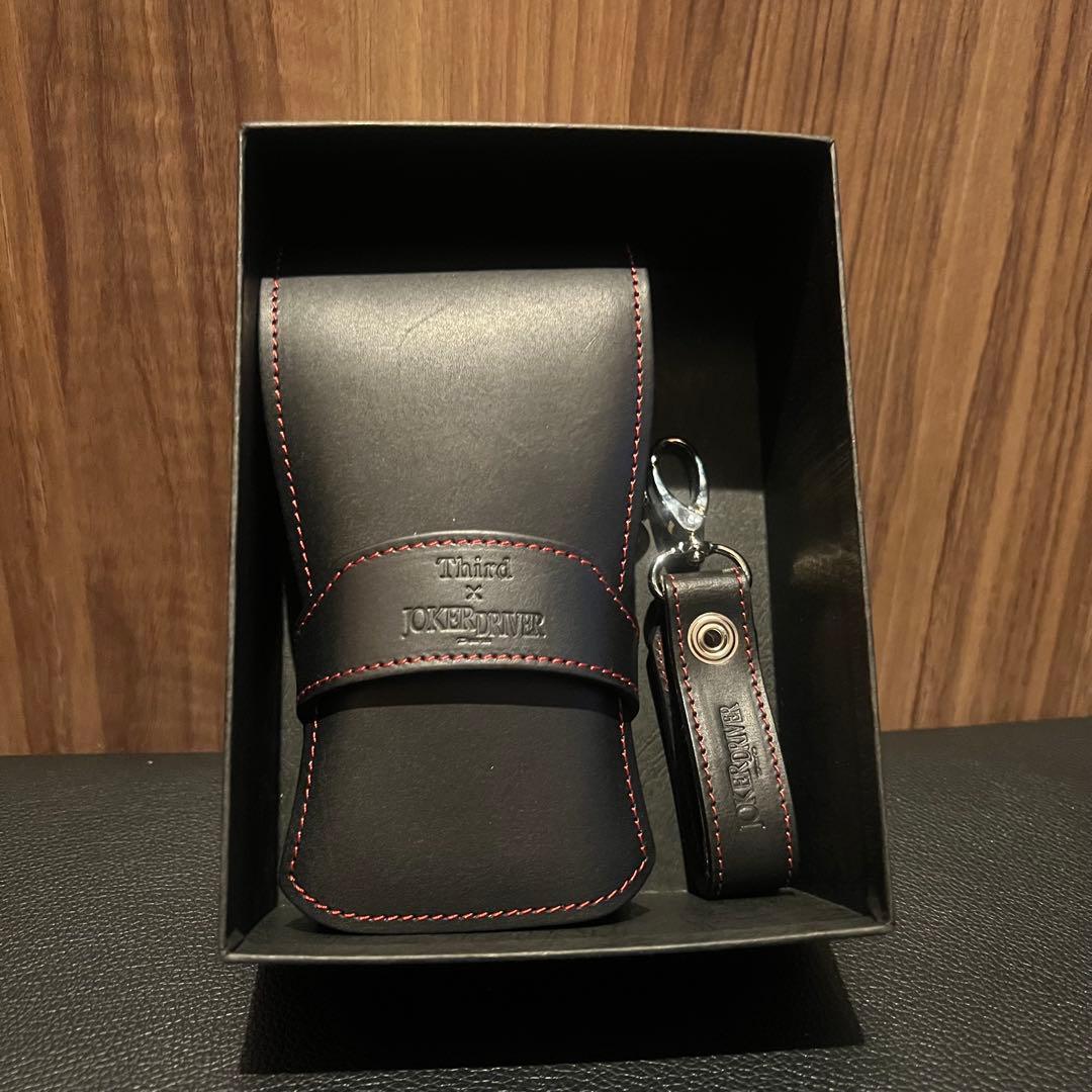 ジョーカードライバー×サード コラボレーションケース ブラック×レッド