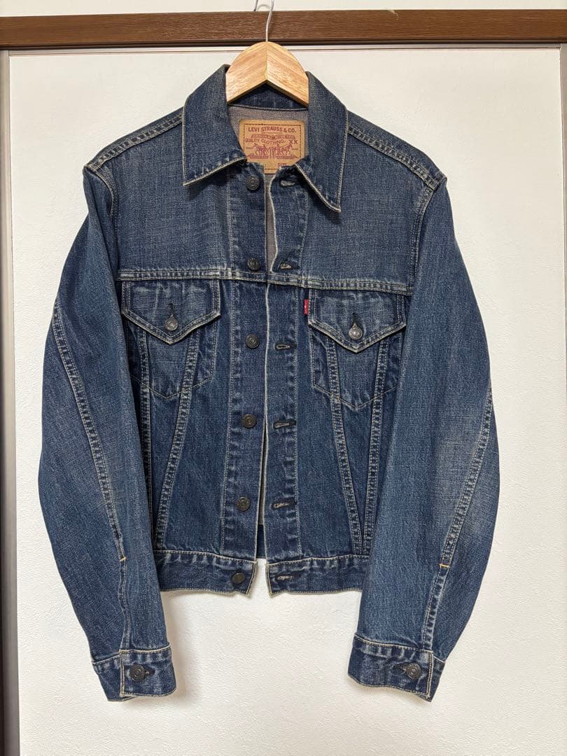 ぺ*ぺ様 LEVI'S 557 3rd 38 90's 3rd 濃紺　香港製　リ