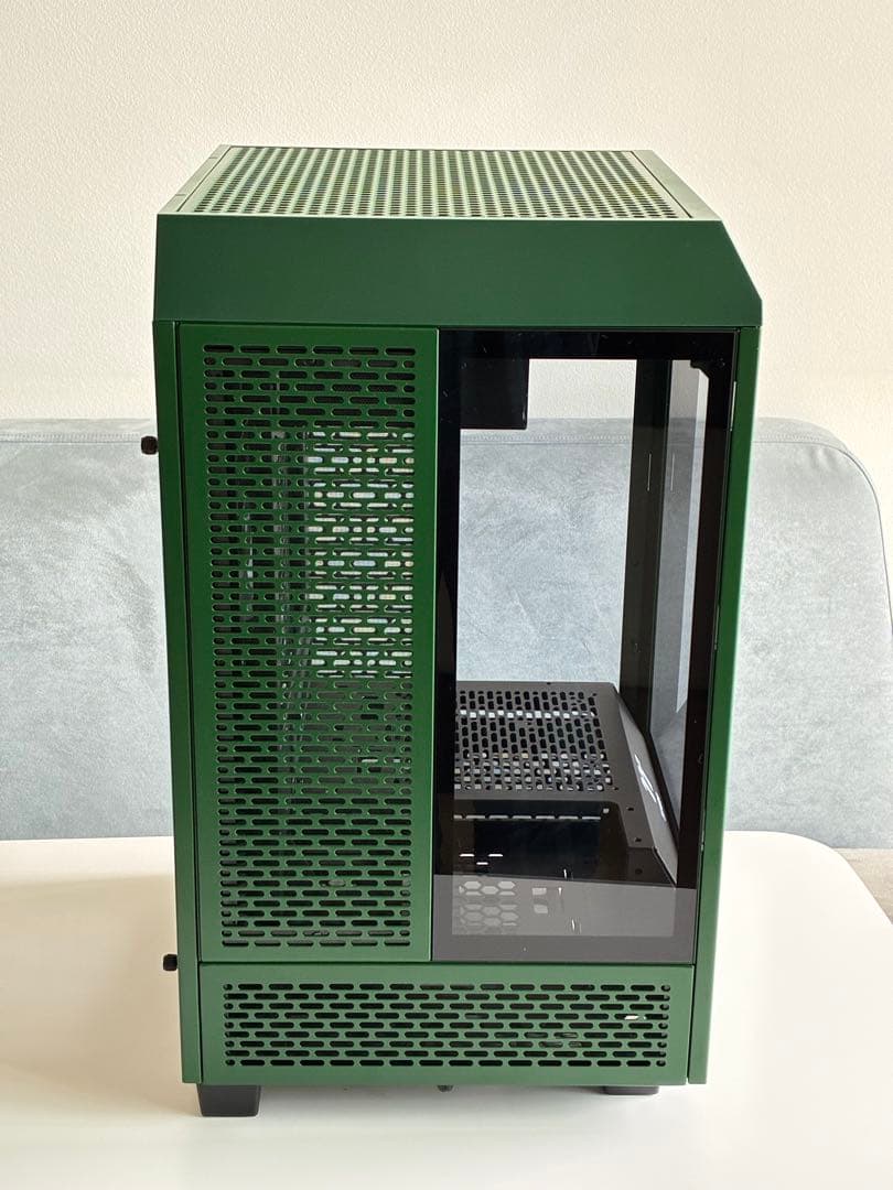 PCケース(自作PC用) Thermaltake The Tower 100 Racing Green