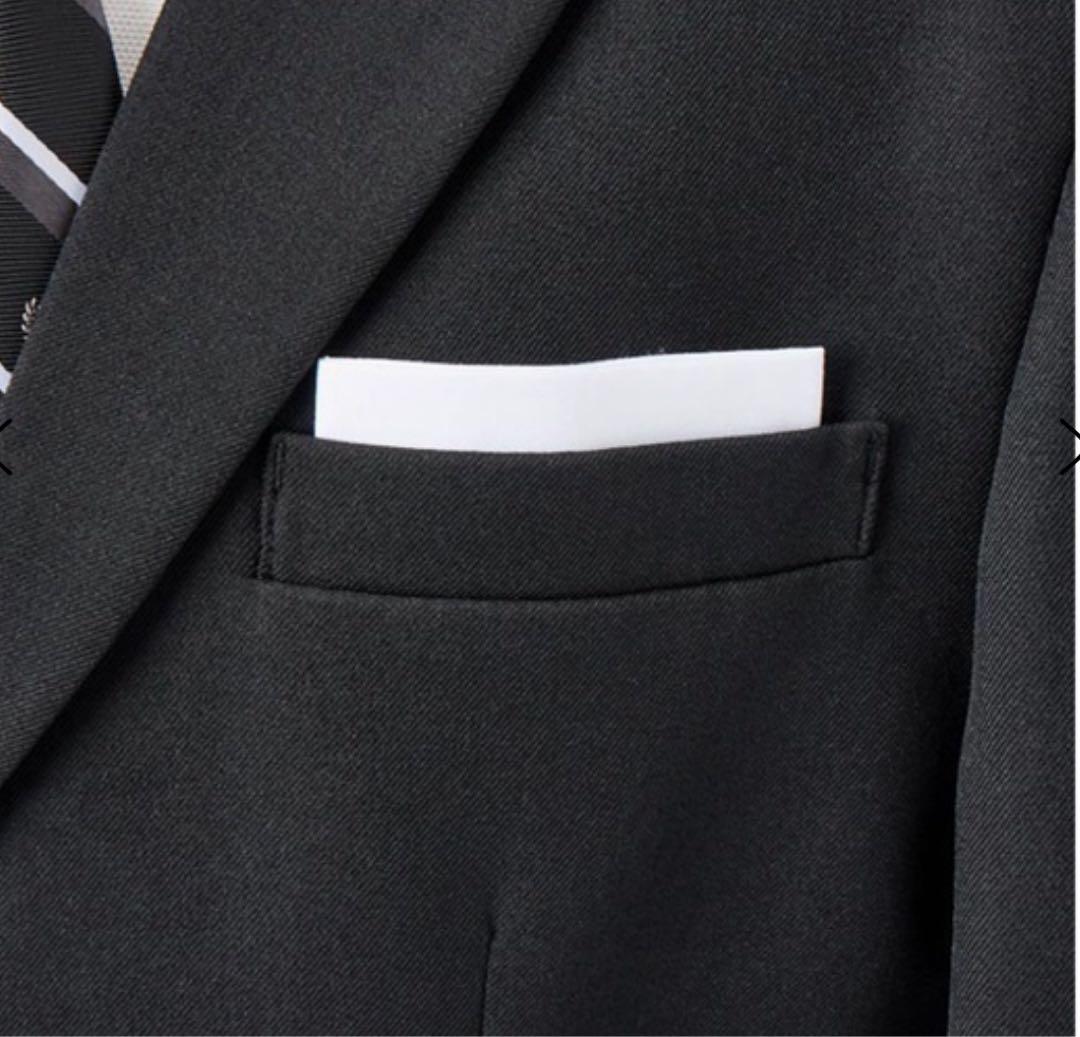 【美品】BEAMS DESIGN黒フォーマルスーツセット(150㎝)