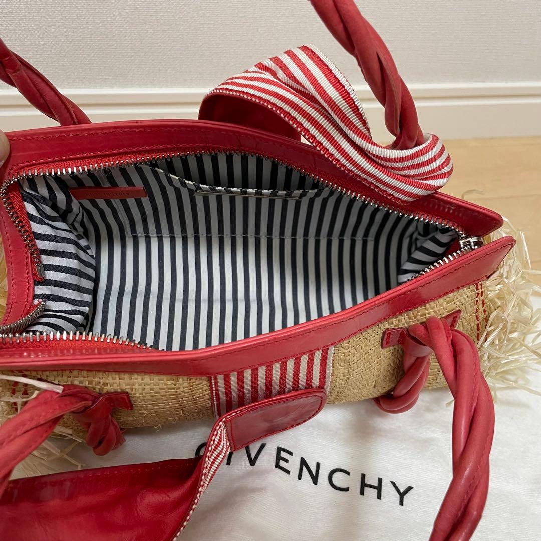 ■ 限定レア商品 GIVENCHY（ジバンシィ）良品 / かごバッグ / レッド