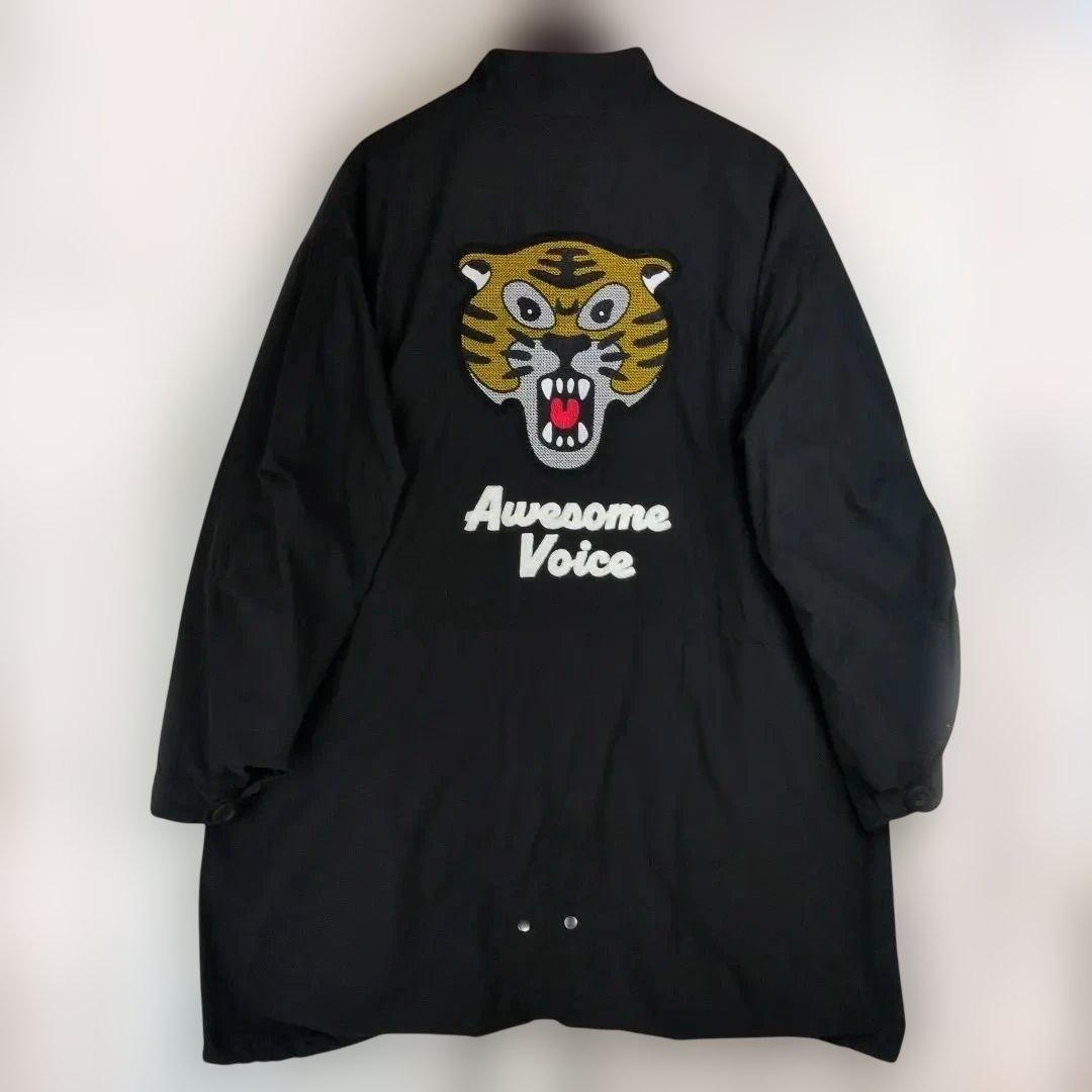 美品☆ グラニフ オーサムタイガー 3Way仕様アウター モッズコート 黒 M