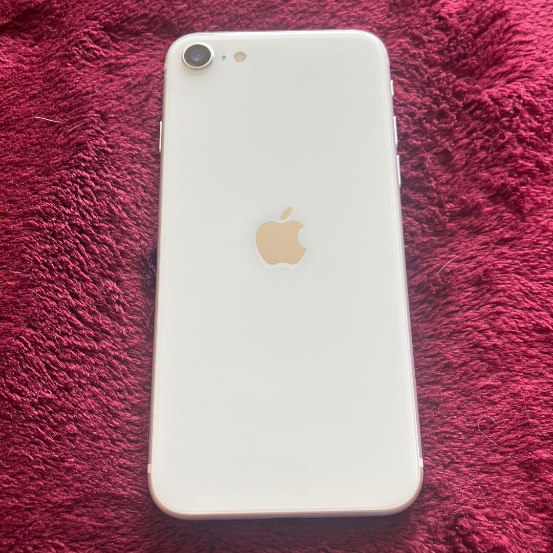 美品 iPhone SE 第2世代 64GB ホワイト ソフトバンク 展示品