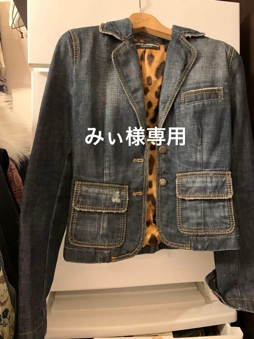 D&Gデニムジャケット