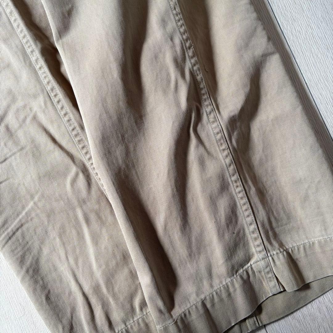 40s USARMY M-45 45カーキ チノ W36L29 両玉縁 巻縫い