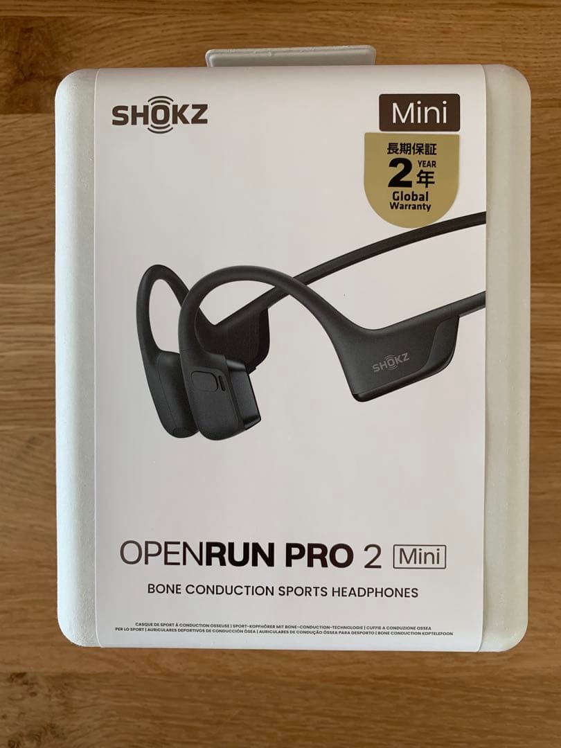 【新品未開封】SHOKZ OPENRUN PRO 2 Mini 骨伝導イヤホン
