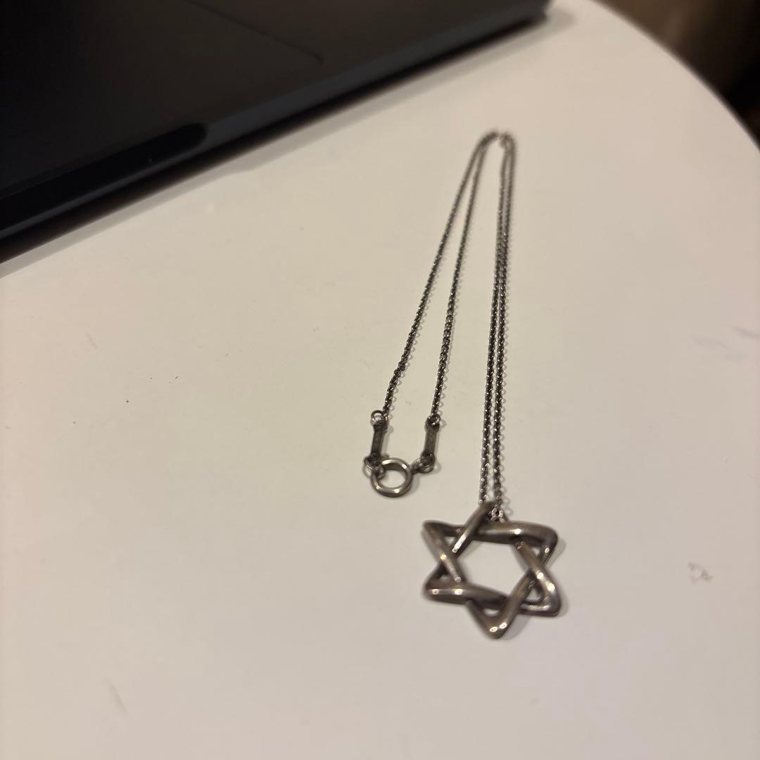 ティファニー　六芒星とアップル型ネックレスセット
