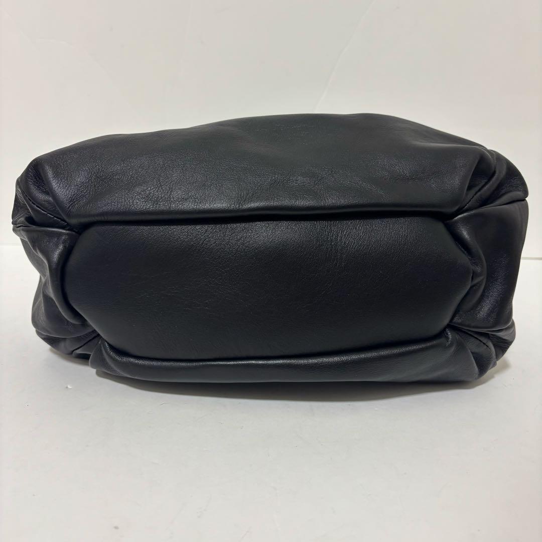 極美品 イアパピヨネ コロンボストンバッグ 黒