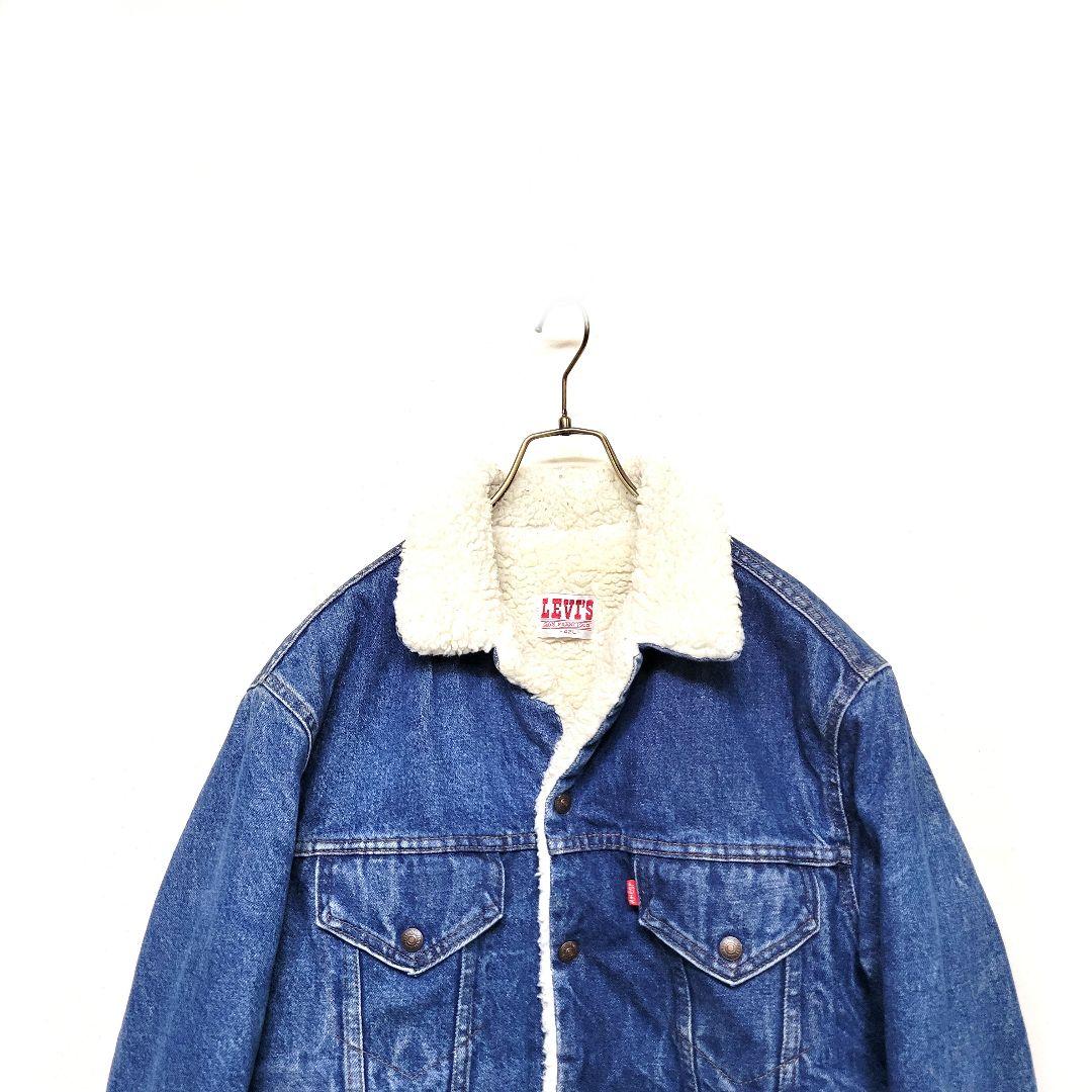 希少 80's 42L USA製 vintage Levi's ボアジャケット
