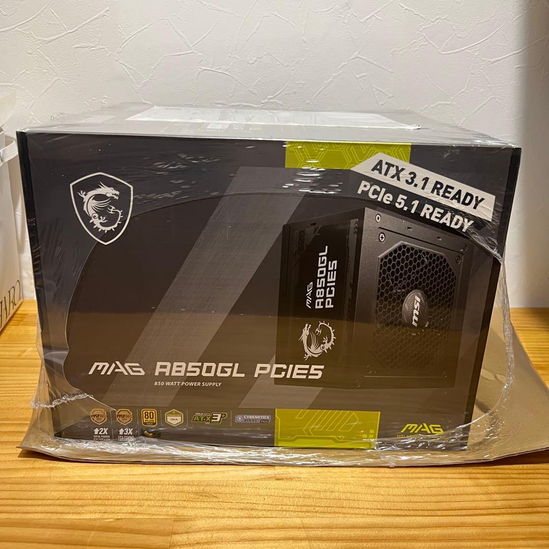 MSI MAG A850GL PCIE5 PC電源ユニット 850W