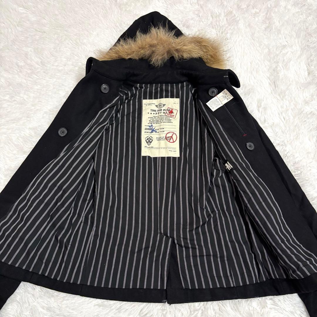 00s Archive PPFM ナポレオンジャケット ブラック y2k L