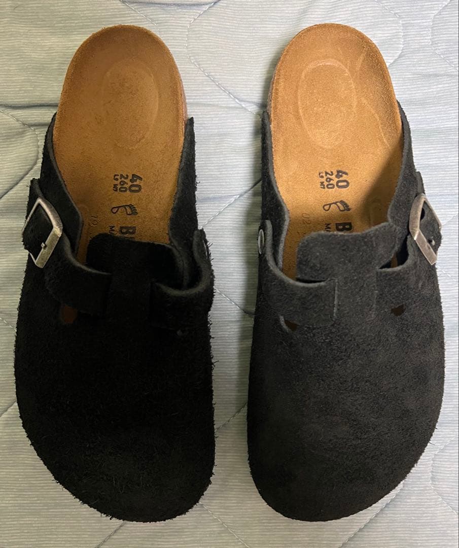 BIRKENSTOCK ビルケンシュトック ボストン スエード サンダル