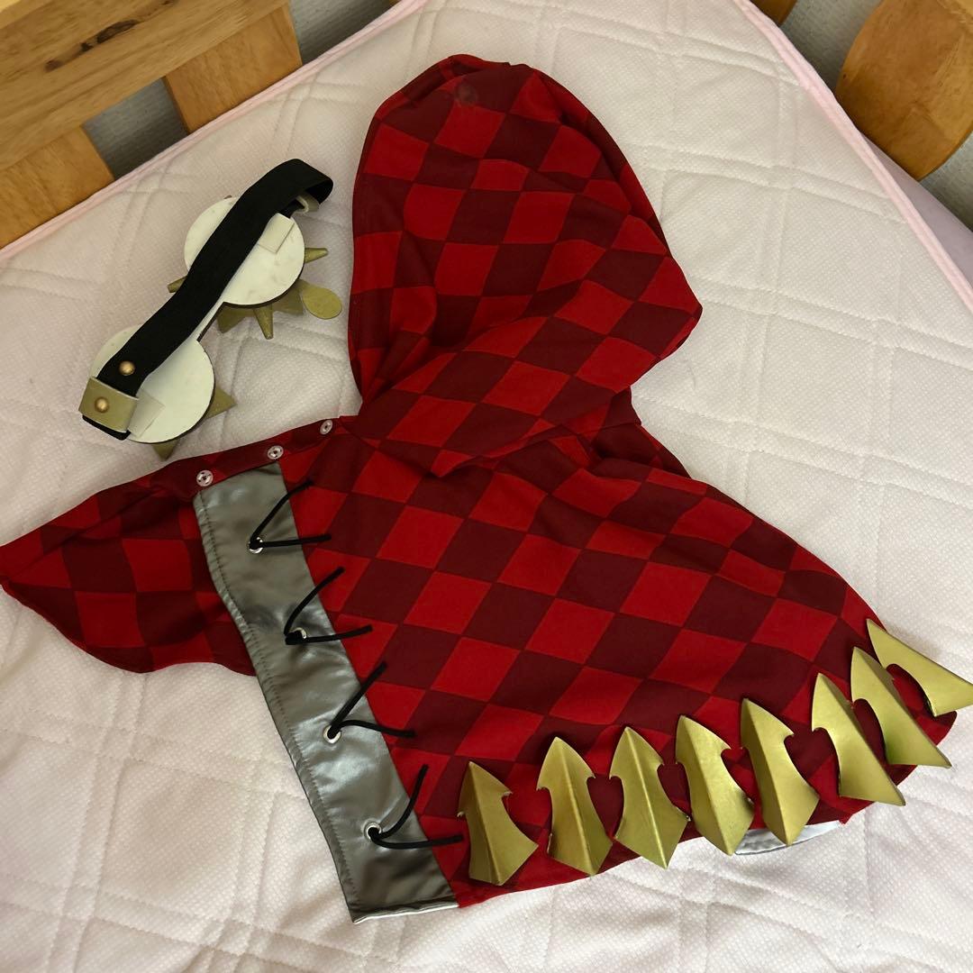 機械技師 第5人格 赤ずきん フルセット コスプレ 衣装 ウィッグ ブーツ 靴