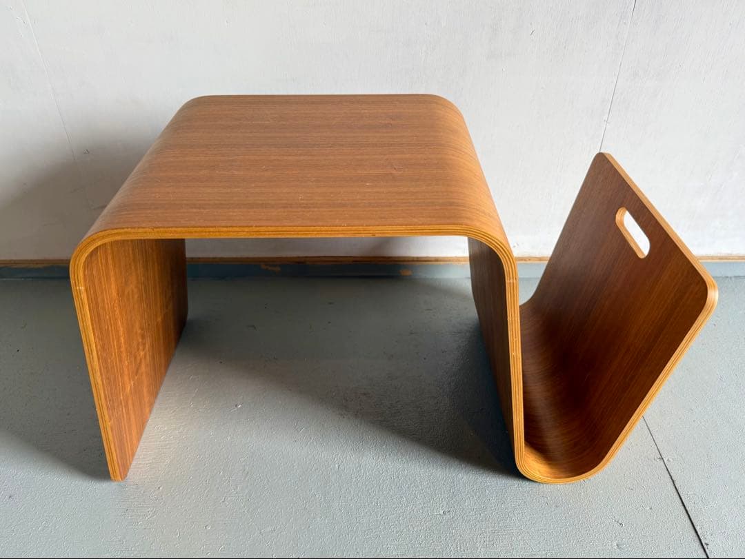 サイドテーブル コーヒーテーブル マガジンラック ミッドセンチュリー