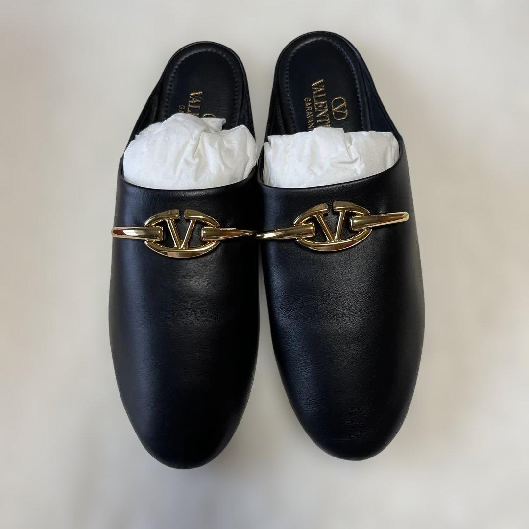 totominiさま専用VALENTINOヴァレンティノVロゴ スリッポン