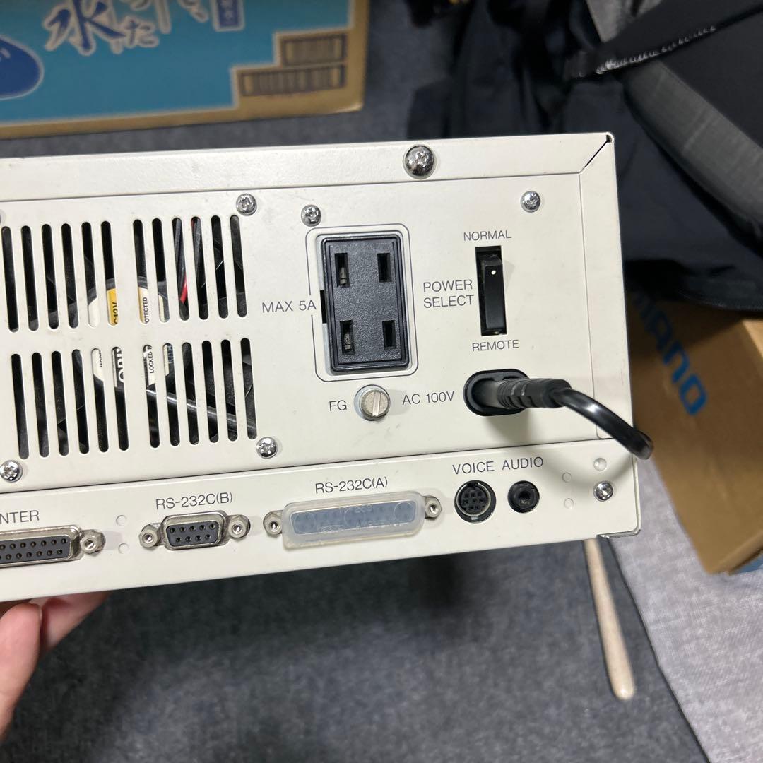 SHARP MZ-2500 通電済み