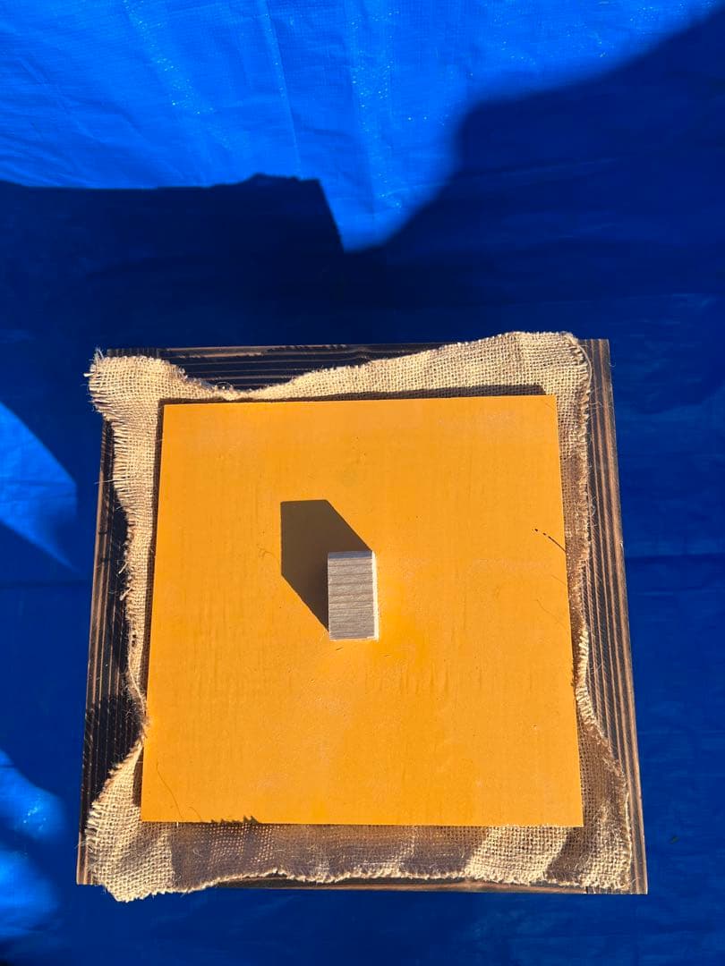 ニホンミツバチ　営巣用巣箱2段　板厚3cm　重箱式巣箱