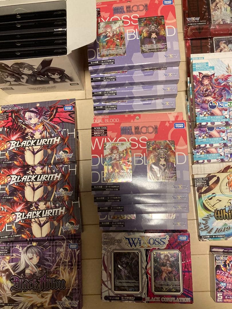 ウィクロス　スターター　構築済　まとめ　　wixoss