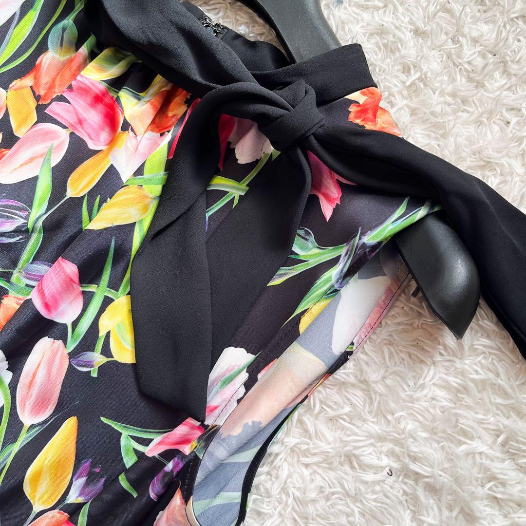 2025年 ビアッジョブルー チューリッププリントワンピース