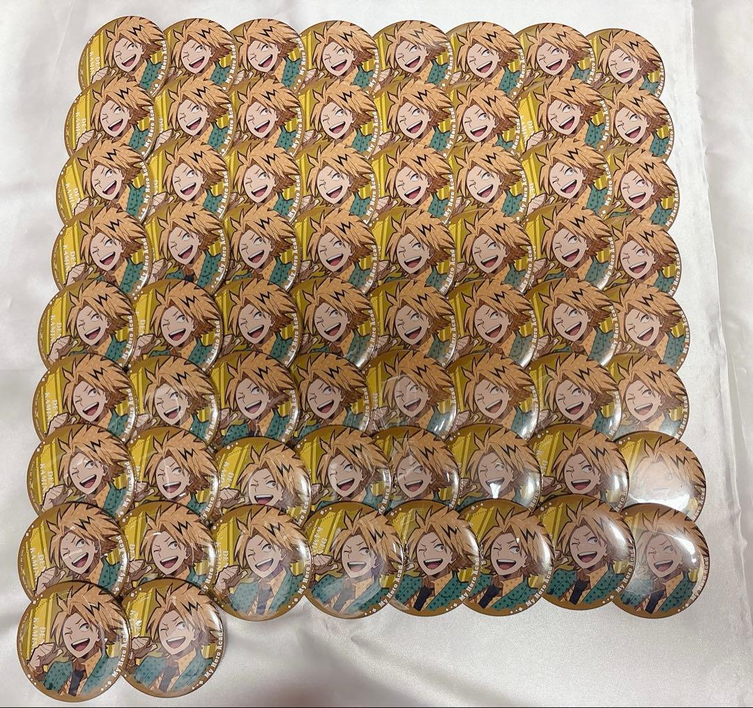 《バラ売り可》ヒロアカ 上鳴電気 パーティー缶バッジ 66点