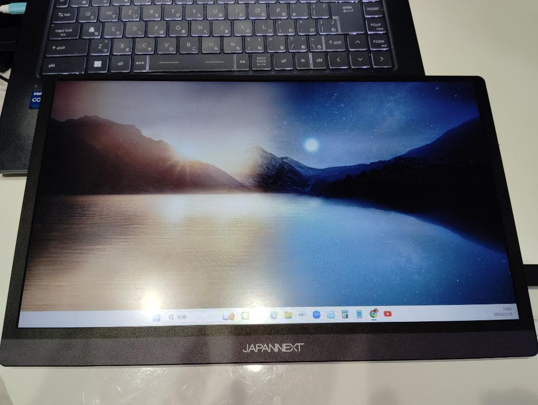 JAPANNEXT 15.6インチ LEDモニター 本体