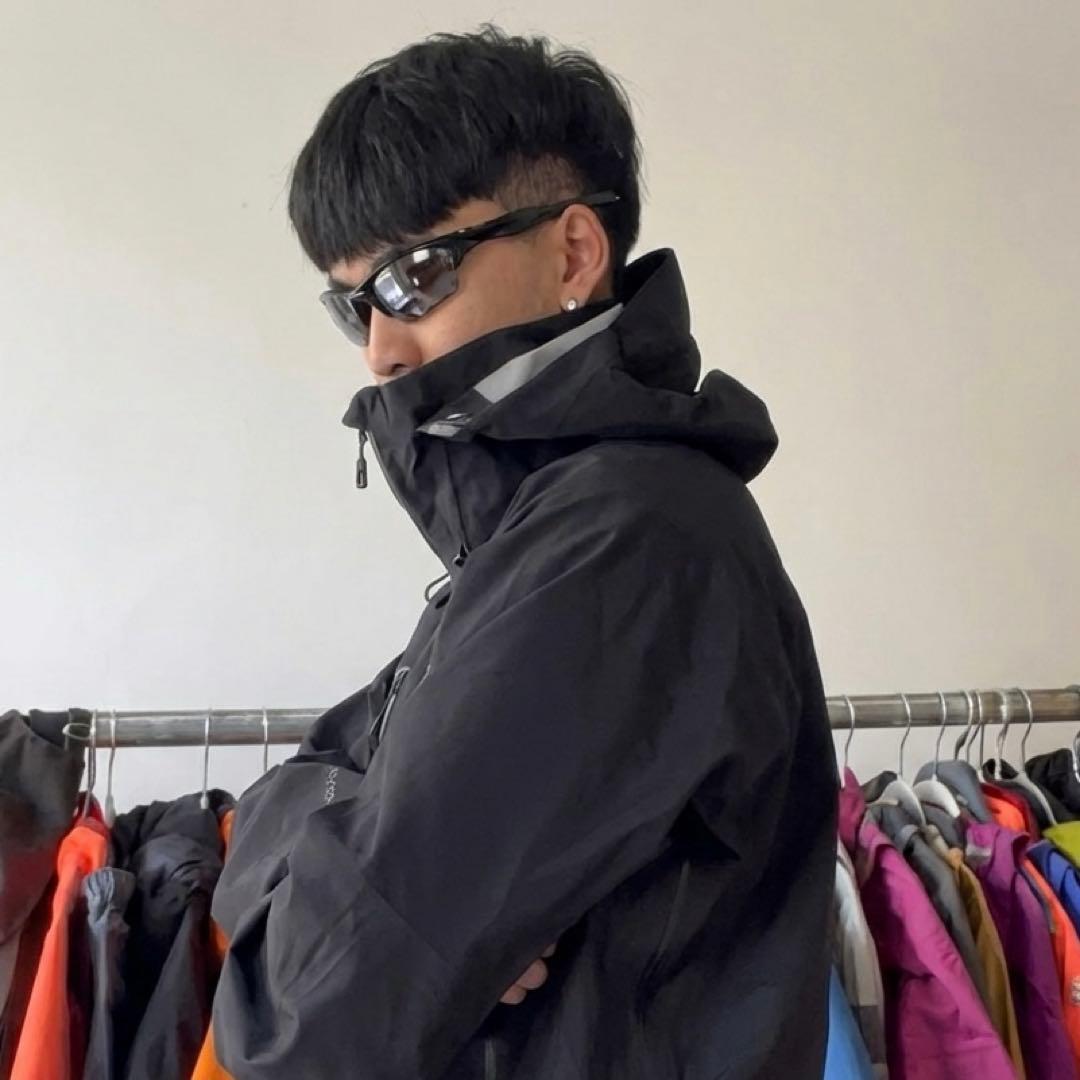 00s OAKLEY half jacket black ケース付き