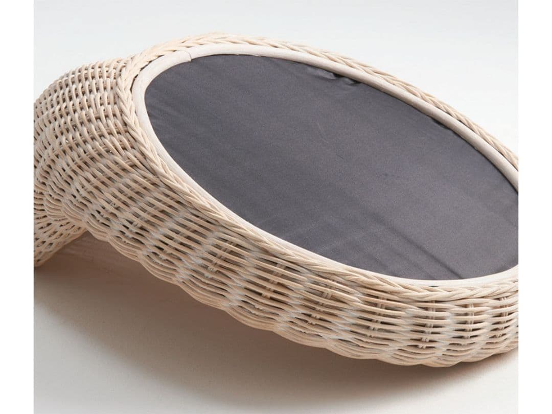 FLYMEe ラタンチェア クッション付き