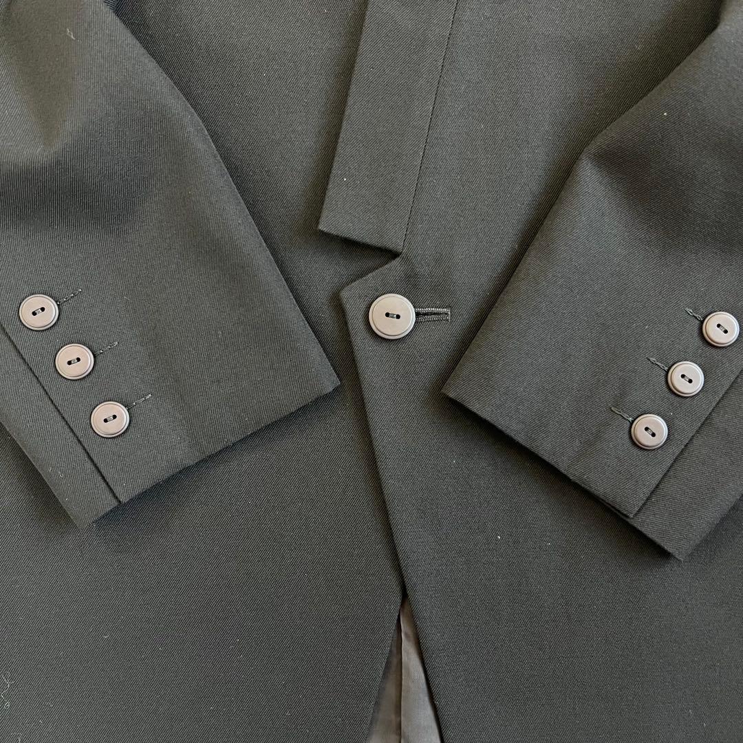 極美品　80s　イッセイミヤケメン　筆タグ期　アーカイブ　ノーカラージャケット