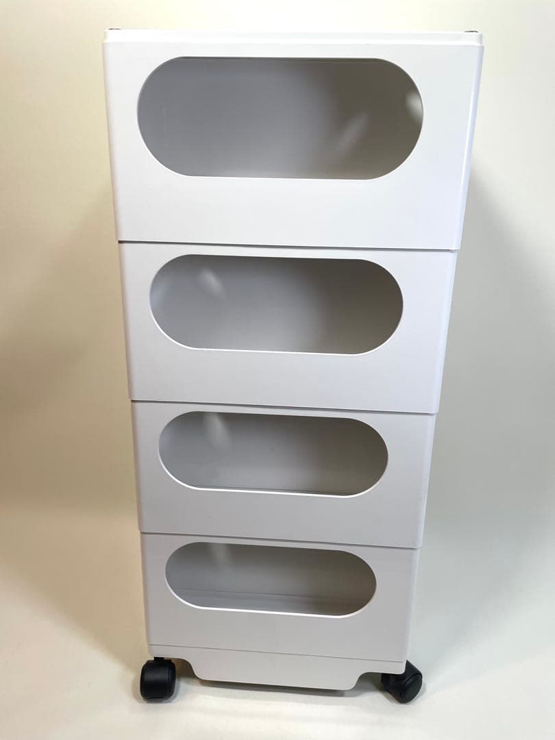 正規品　B-LINE/ボビーワゴン　5段ホワイト　MADE IN ITALY