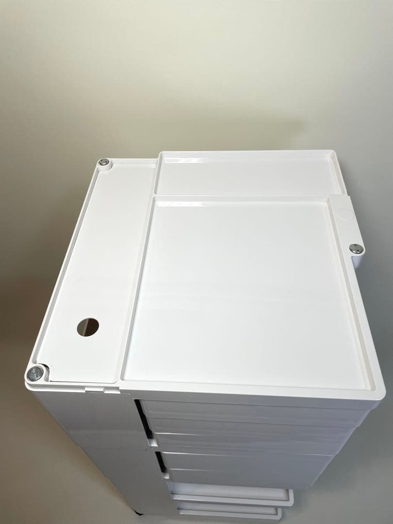 正規品　B-LINE/ボビーワゴン　5段ホワイト　MADE IN ITALY