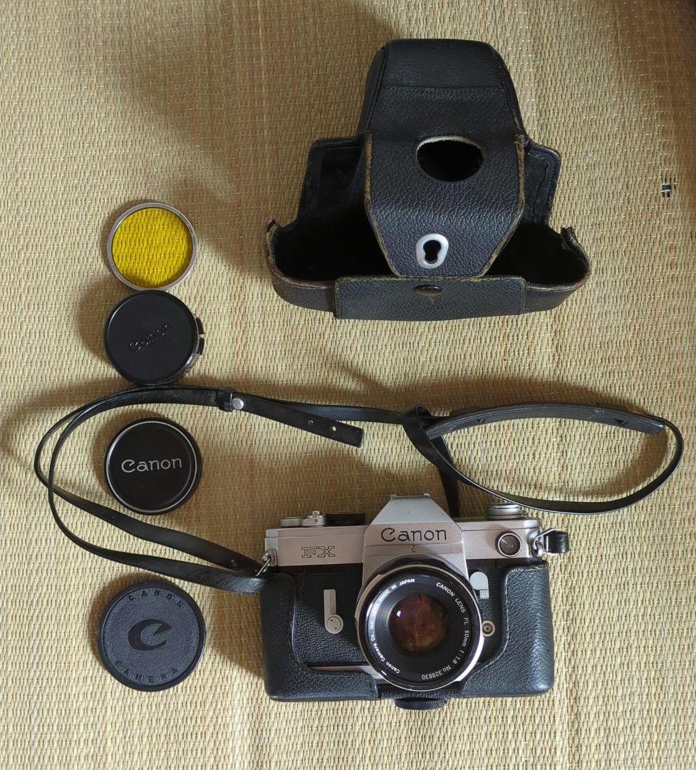 Canon FX フィルム一眼レフカメラセット