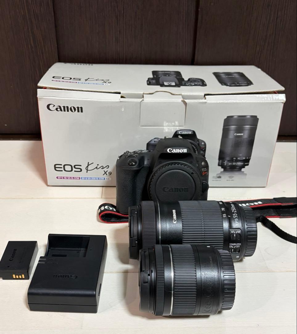 お値下げ不可 Canon EOS Kiss X9 ダブルズームキット