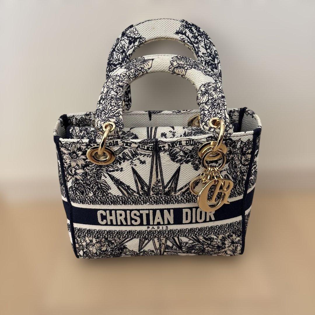 花柄刺繍ハンドバッグ ミニサイズ