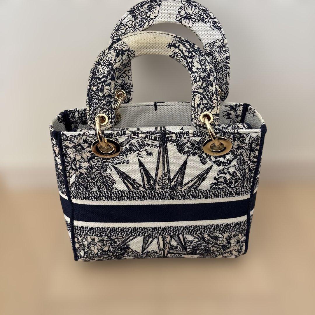 花柄刺繍ハンドバッグ ミニサイズ