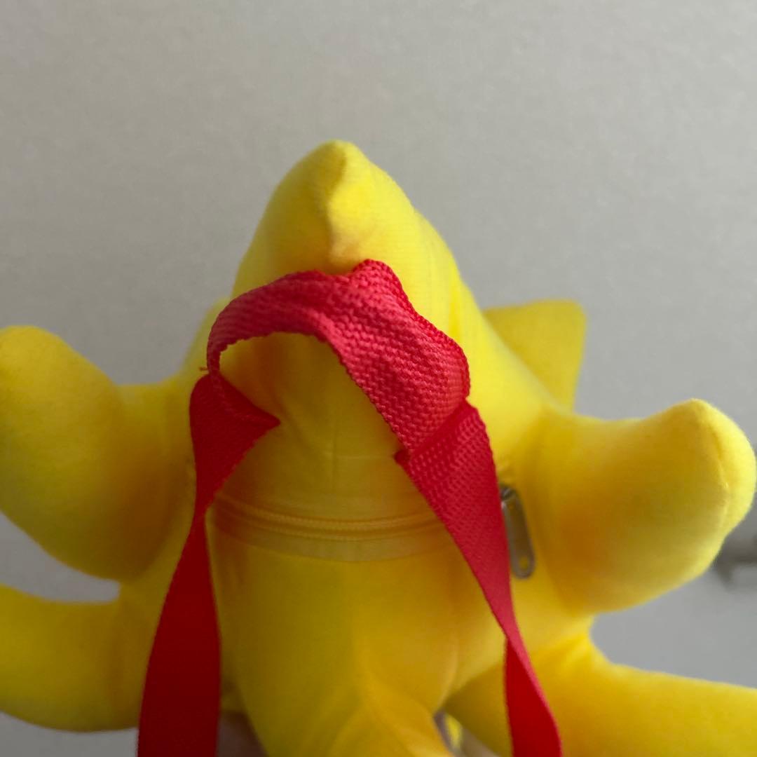ソニック　イエロー　ぬいぐるみ　リュック