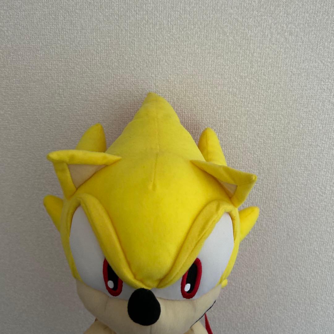 ソニック　イエロー　ぬいぐるみ　リュック