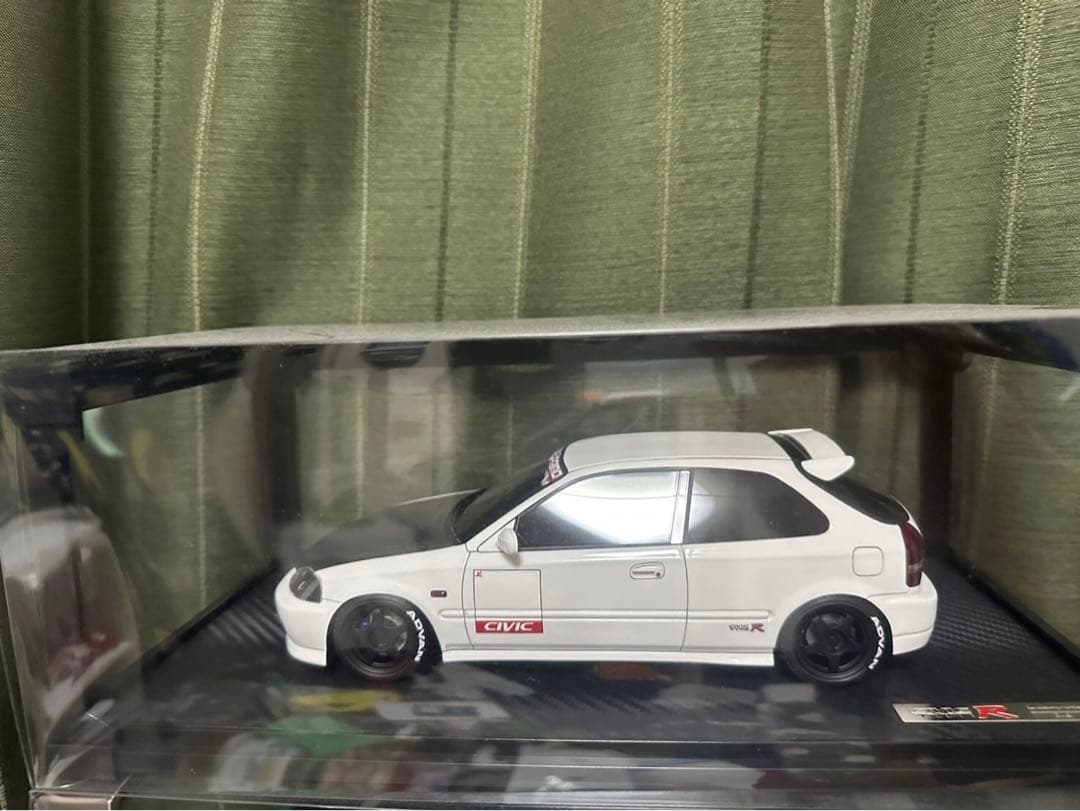 あゆあゆさん専用 Civic ミニカー 1/18 スケール ホワイト