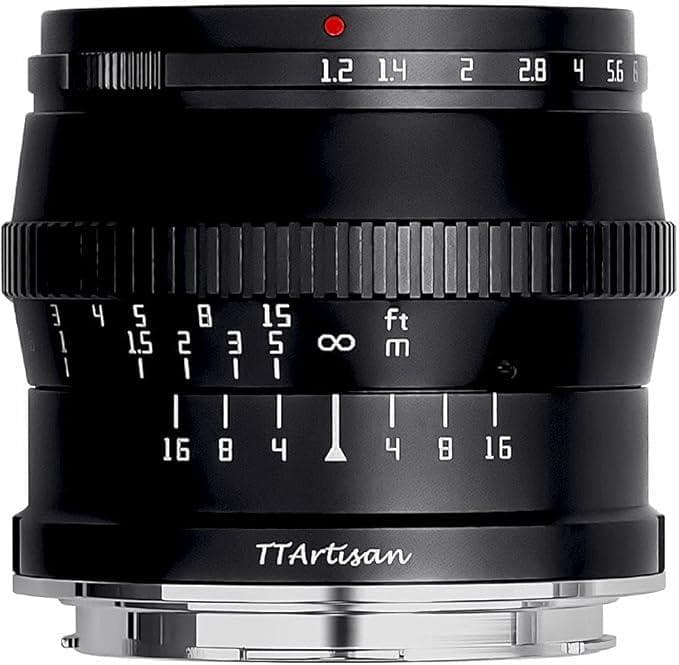 TTArtisan 50mm F1.2 Lマウント ブラック