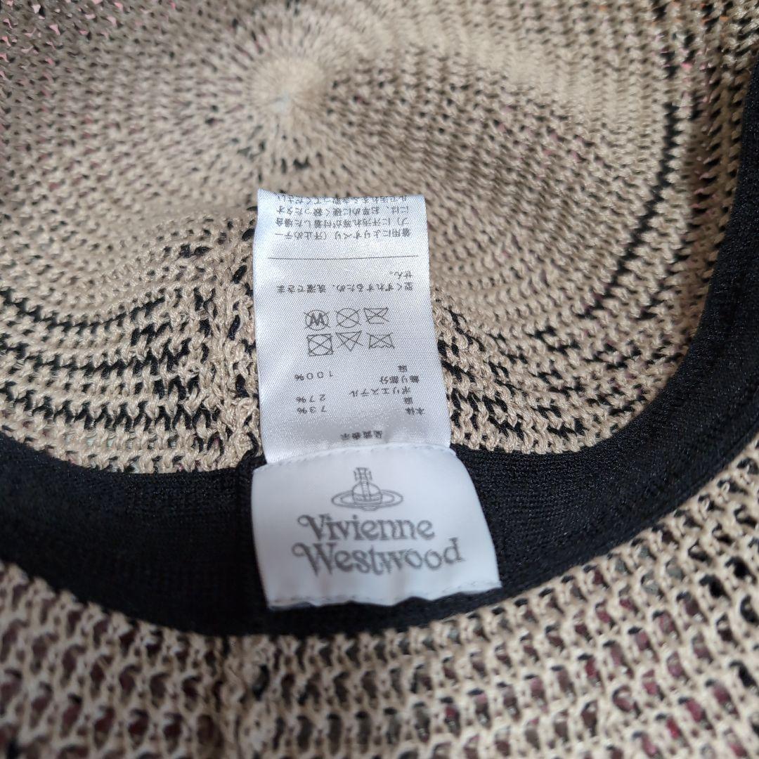 ヴィヴィアン・ウエストウッドのリネン帽子 ○△□