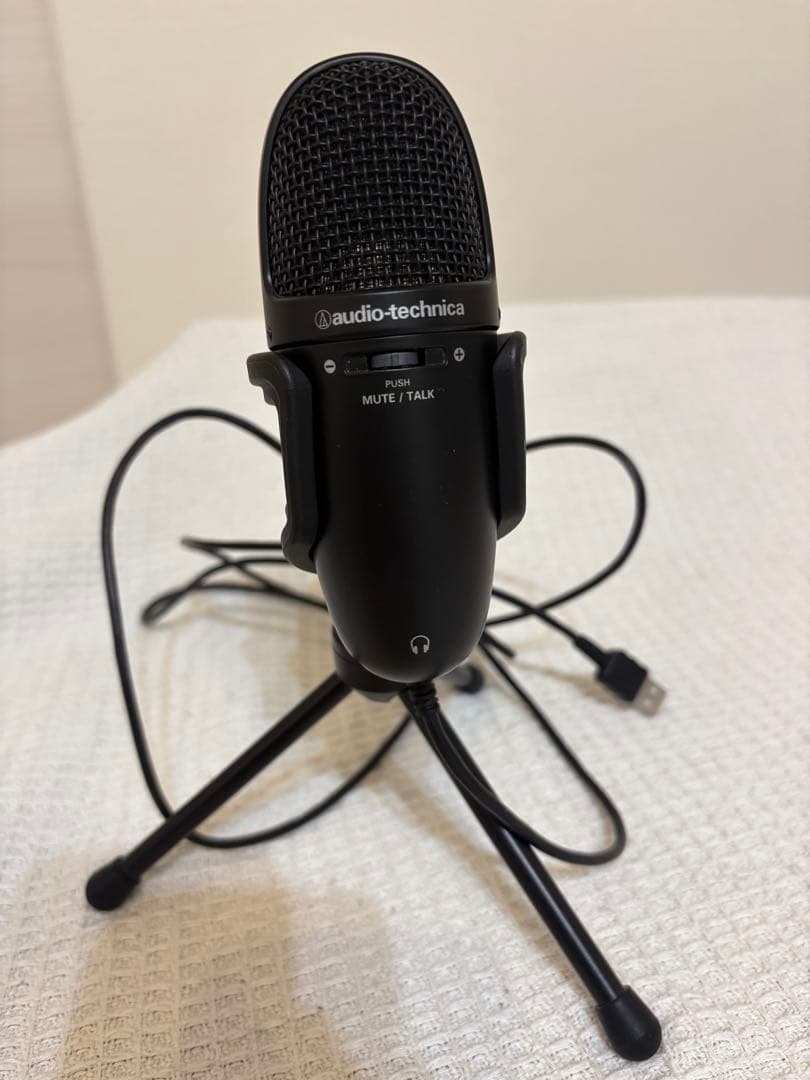 audio-technica AT2020USB＋ コンデンサーマイク スタンド