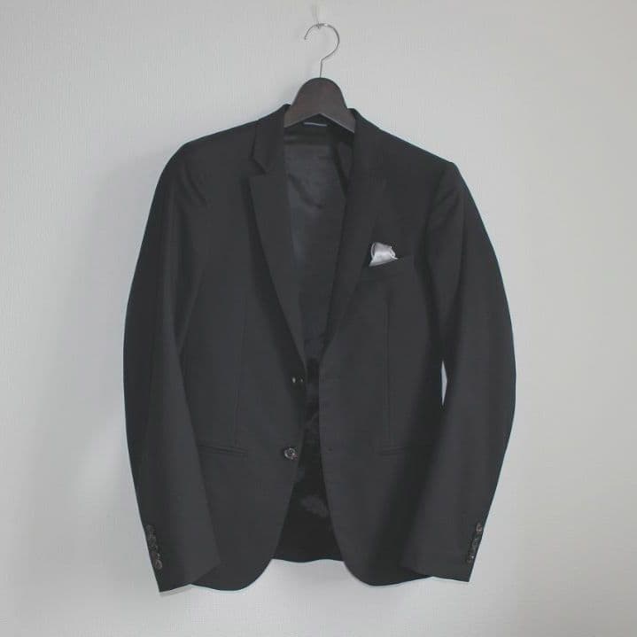 【junhashimoto】ジュンハシモト テーラードジャケット ブラック