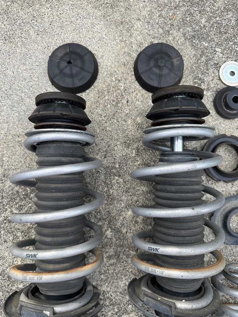 SWKダウンサス&純正ショックアブソーバー　ZC33Sスイフトスポーツ