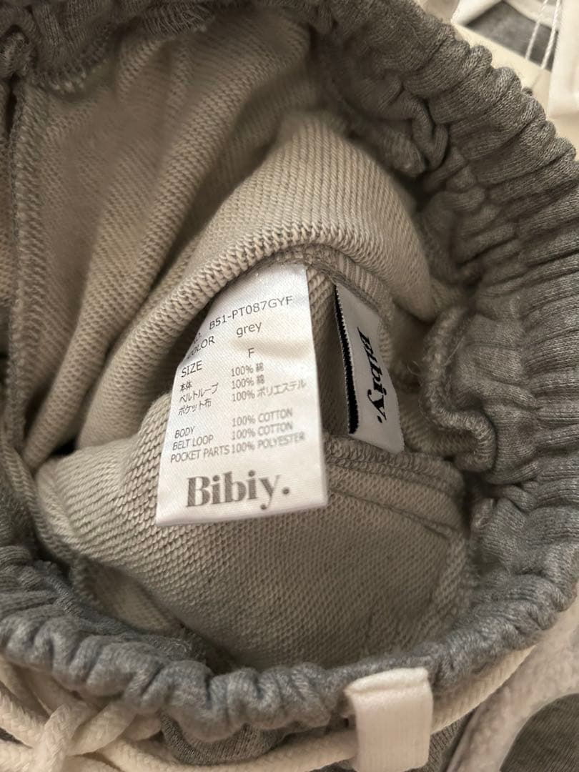 Bibiy. B. CLUB PREPPY セットアップ グレー